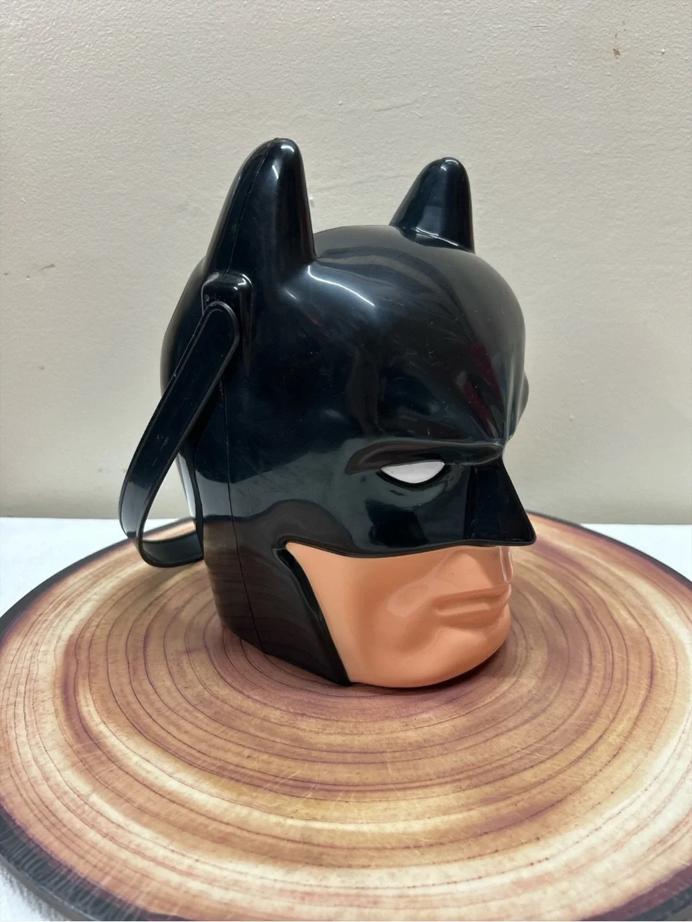 Batman Halloween Candy Bucket Basket Rubies DC Comics Mask Costume Decor Lot